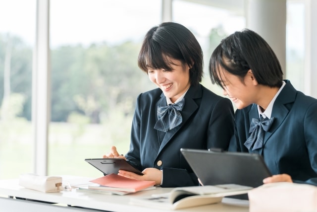 高校生教室風景